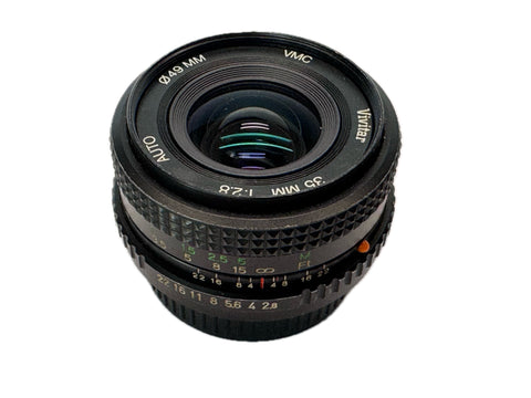 Vivitar 35mm f2.8 VMC - Pentax K mount