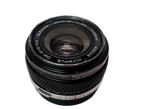 Olympus OM 28mm f3.5 Auto-W - cl'a March 2021