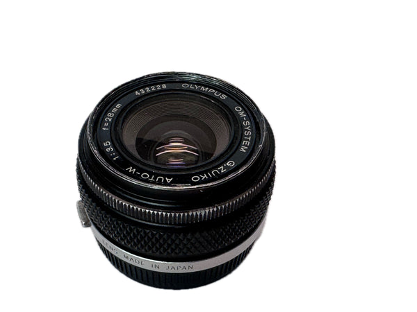 Olympus OM 28mm f3.5 Auto-W - cl'a March 2021