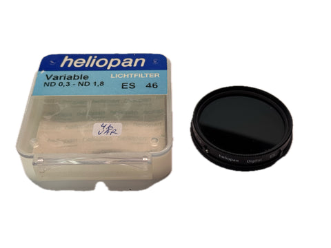 Heliopan ø46 Variable ND 0.3-1.8 Digital Neutral Density Filter