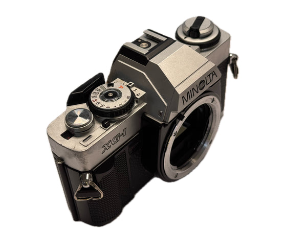 Minolta XG-1 Chrome - New light seals April 2024