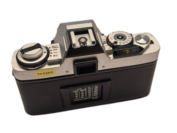 Minolta XG-1 Chrome - New light seals April 2024