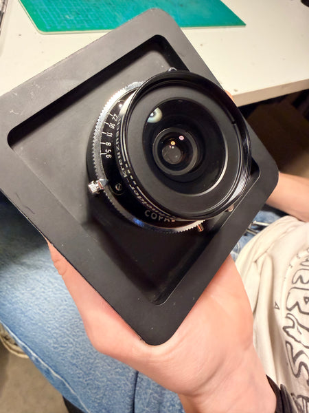 Schneider 47mm f5.6 Digitar in Copal Press shutter
