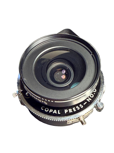 Schneider 47mm f5.6 Digitar in Copal Press shutter