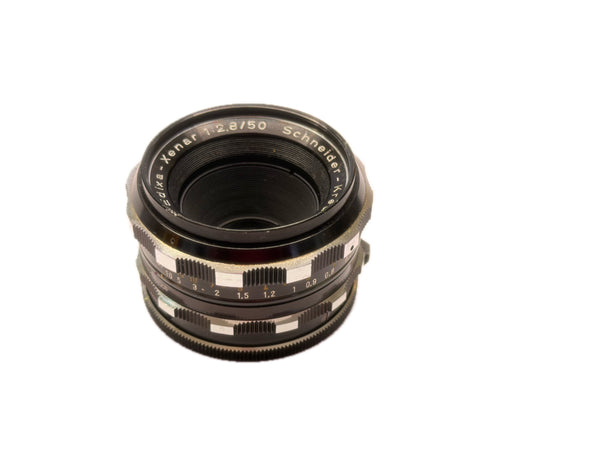 Schneider 50mm f2.8 Edixa-Xenar - serviced October 2026