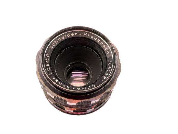 Schneider 50mm f2.8 Edixa-Xenar - serviced October 2026