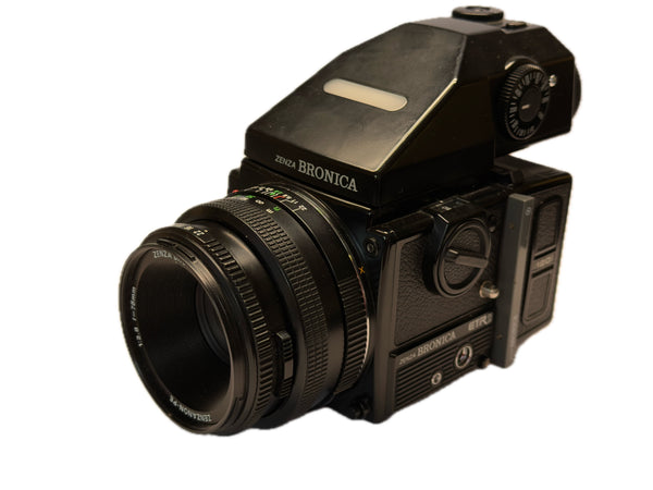 Bronica ETR Si with 75mm f2.8 Zenzanon-PE