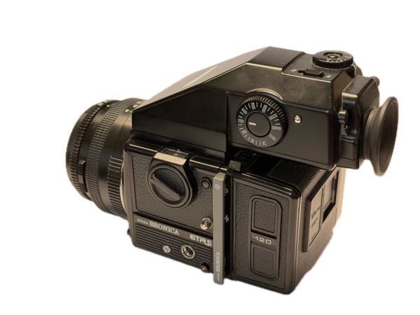 Bronica ETR Si with 75mm f2.8 Zenzanon-PE