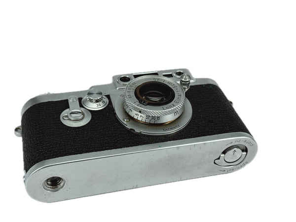 Leica IIIg with 5cm f3.5 Elmar and case and box