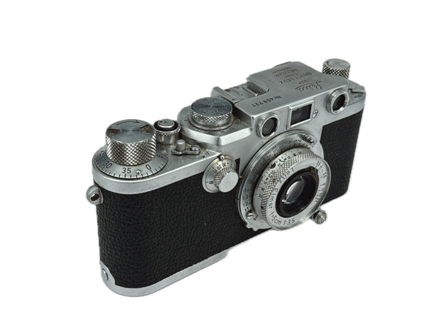 Leica IIIf with 5cm f3.5 Elmar