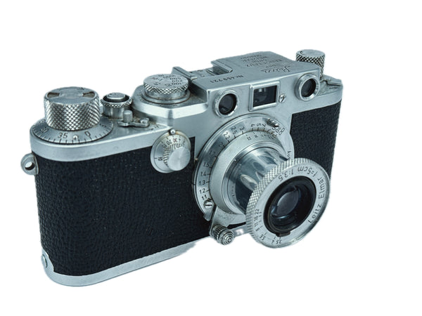 Leica IIIf with 5cm f3.5 Elmar