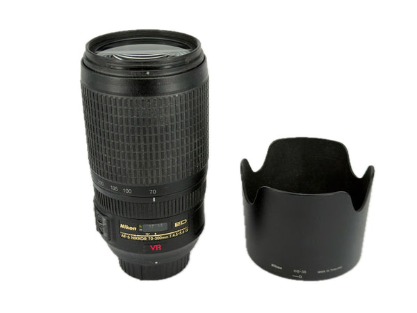 Nikon 70-300mm f4.5-5.6 AF-S Nikkor G ED VR