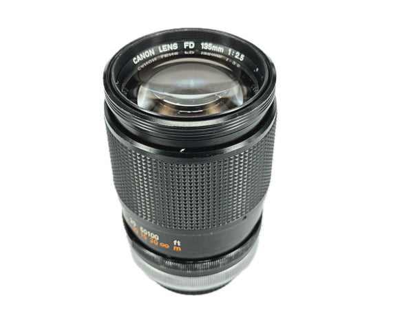 Canon FD 135mm f2.5 - serviced November 2025