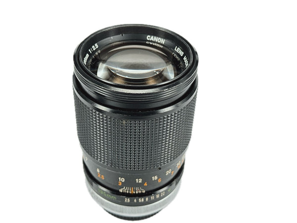 Canon FD 135mm f2.5 - serviced November 2025