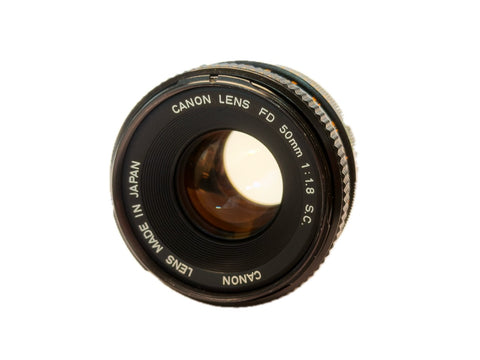 Canon FD 50mm f1.8 S.C.