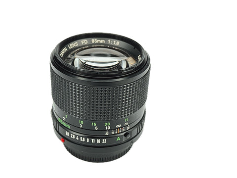 Canon FD 85mm f1.8 - serviced November 2025