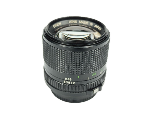 Canon FD 85mm f1.8 - serviced November 2025