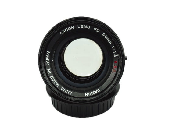 Canon FD 50mm f1.4 S.S.C. - serviced November 2025