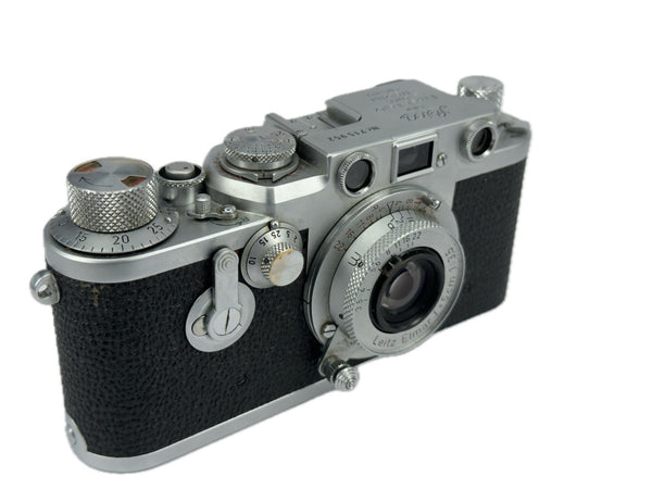 Leica IIIf with 5cm f3.5 Elmar