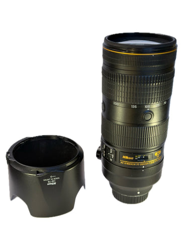 Nikon 70-200mm f2.8E AF-S Nikkor FL ED