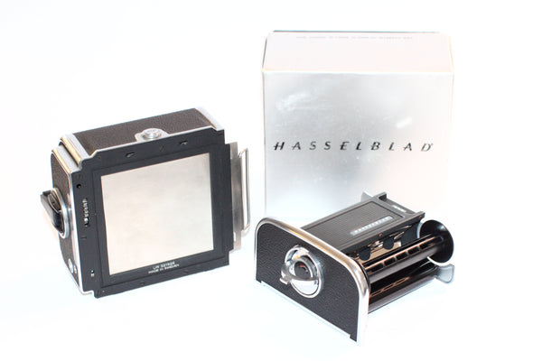 Hasselblad A16 Film Magazine 30082 Chrome in box - NEW light seals Nat 2025