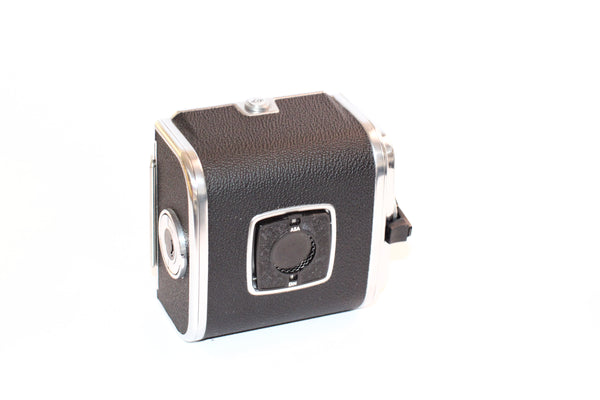 Hasselblad A16 Film Magazine 30082 Chrome in box - NEW light seals Nat 2025