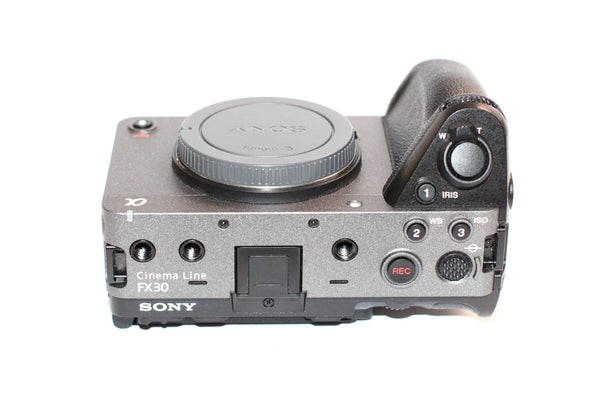 Sony FX30 with XLR-H1 handle