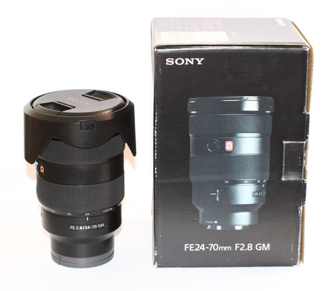 Sony FE 24-70mm f2.8 GM with box