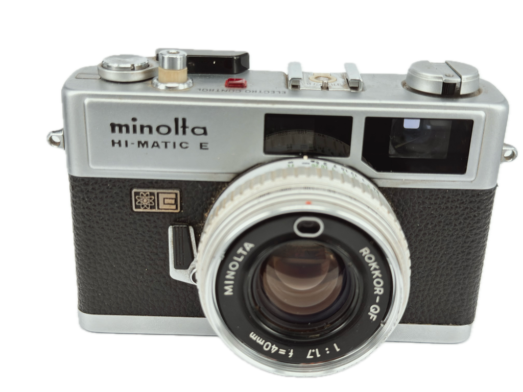Minolta Hi-Matic E - New light seals December 2025