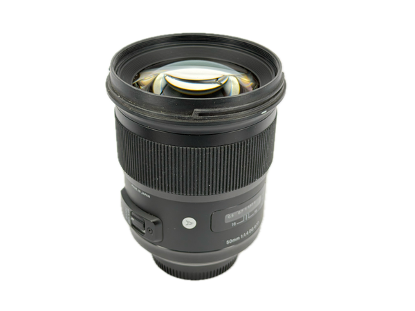 Sigma 50mm f1.4 DG ART with hood - for Nikon