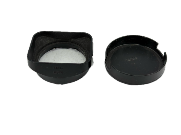 Leica Lens Hood 12524 for 35mm f2 Summicron v4 with 14033 cap
