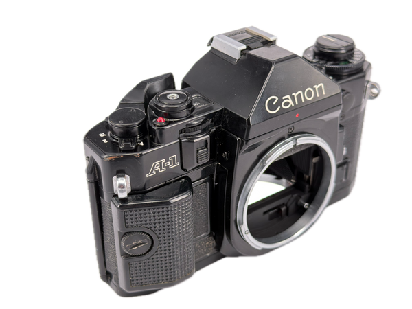 Canon A-1 Black - New light seals February 2026