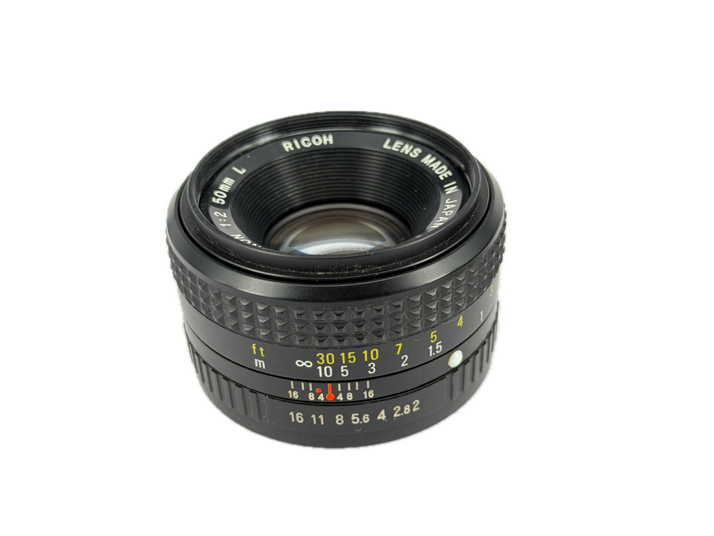 Ricoh 50mm f2 XR Rikenon L - Pentax K mount