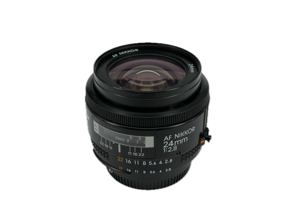 Nikon 24mm f2.8 AF Nikkor with hood HN-1