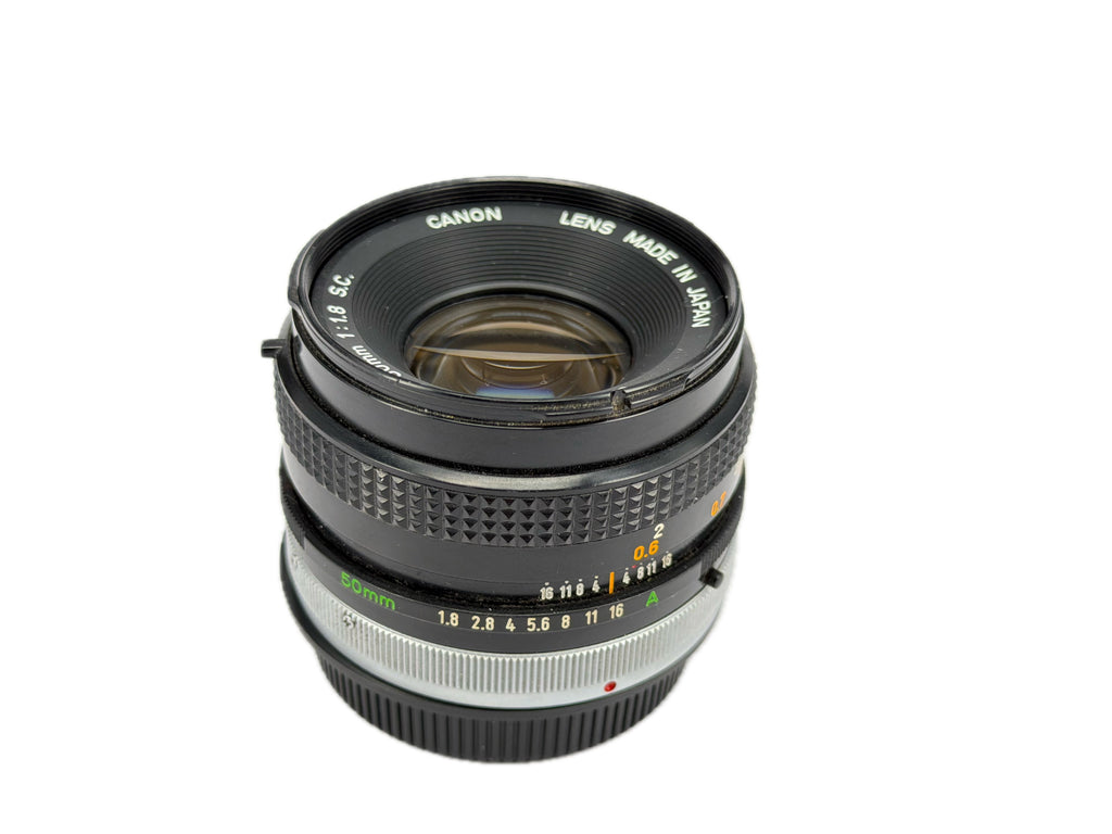 Canon FD 50mm f1.8 S.C.