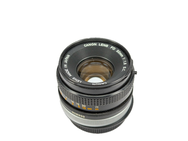 Canon FD 50mm f1.8 S.C.