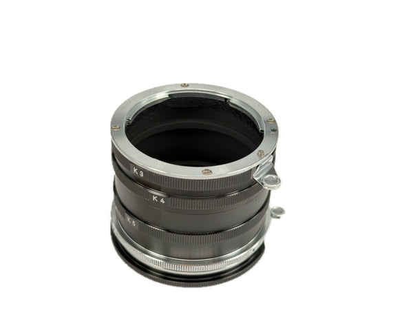 Nikon Model K Extension Tube Ring Set K1 K2 K3 K4 K5