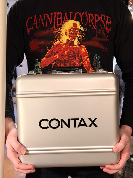 Contax G2 Black kit with 28-45-90 TLA200 and case