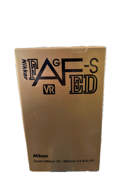 Nikon 70-200mm f2.8 AF-S G ED VR - like new in box