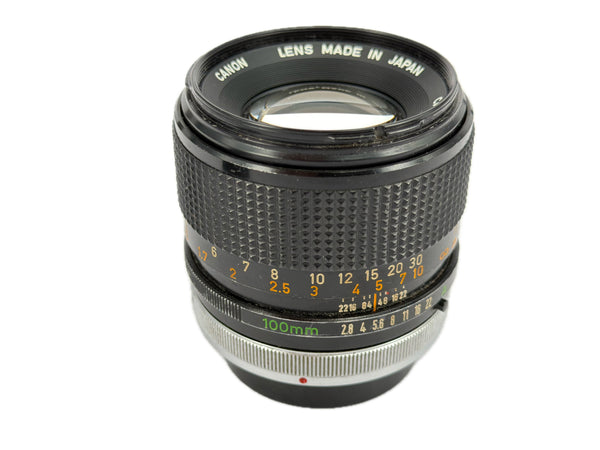 Canon FD 100mm f2.8 S.S.C.