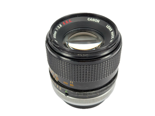 Canon FD 100mm f2.8 S.S.C.