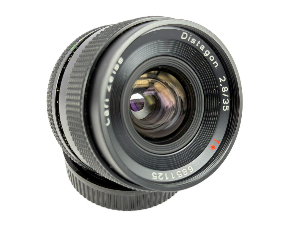 Contax 35mm f2.8 Zeiss Distagon - Nikon F conversion