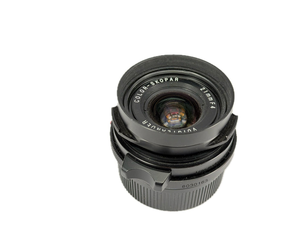 Minolta 40mm f2 M-Rokkor with hood - for Leica M