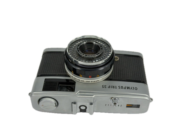 Olympus Trip 35 Silver - Cl'a and new light seals May 2026