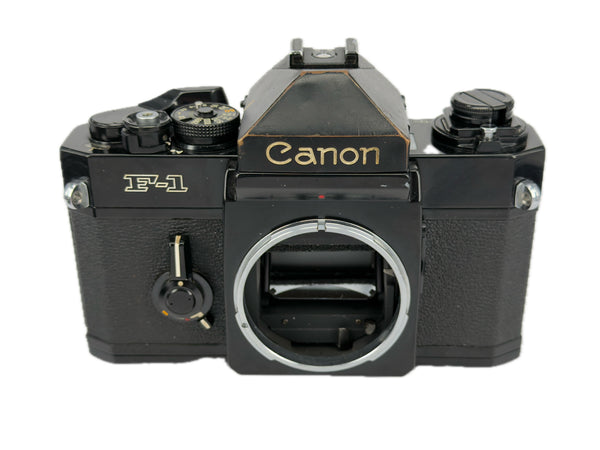 Canon F-1 Black - serviced May 2026