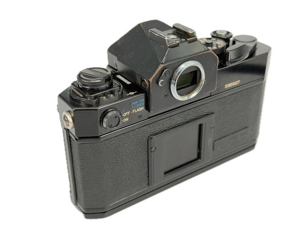 Canon F-1 Black - serviced May 2026