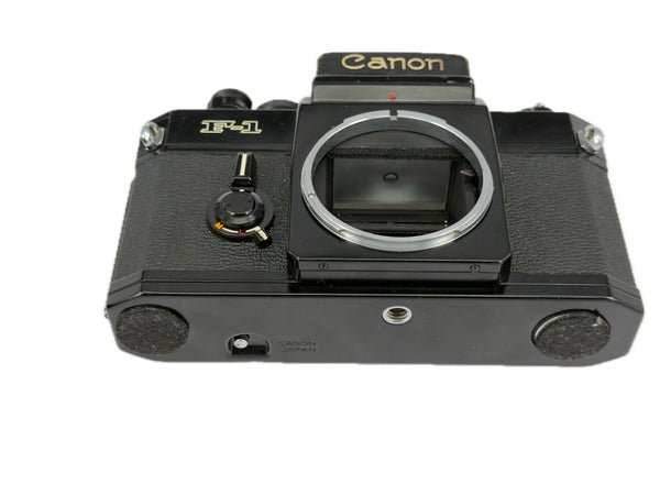 Canon F-1 Black - serviced May 2026