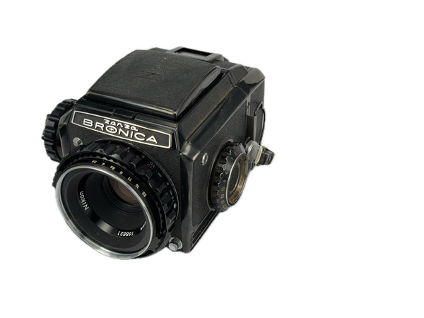 Zensa Bronica S2A with Nippon Kogaku 75mm f2.8