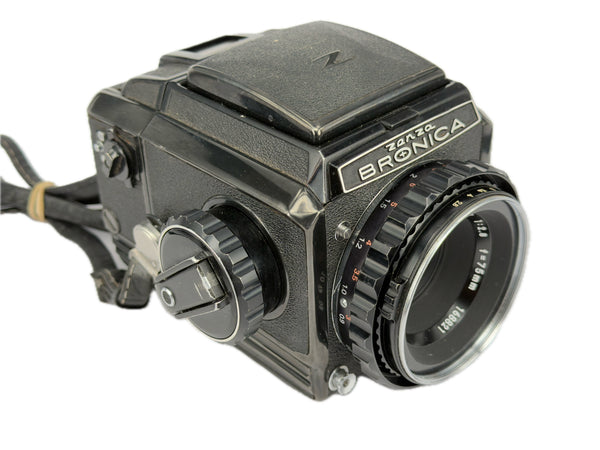Zensa Bronica S2A with Nippon Kogaku 75mm f2.8