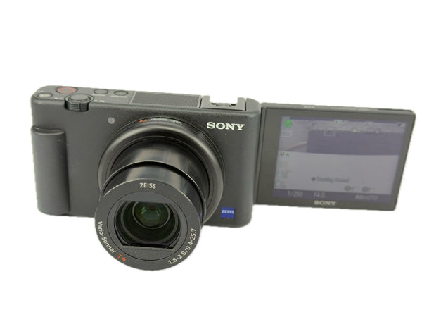 Sony ZV-1A with Microphone and neoprene case
